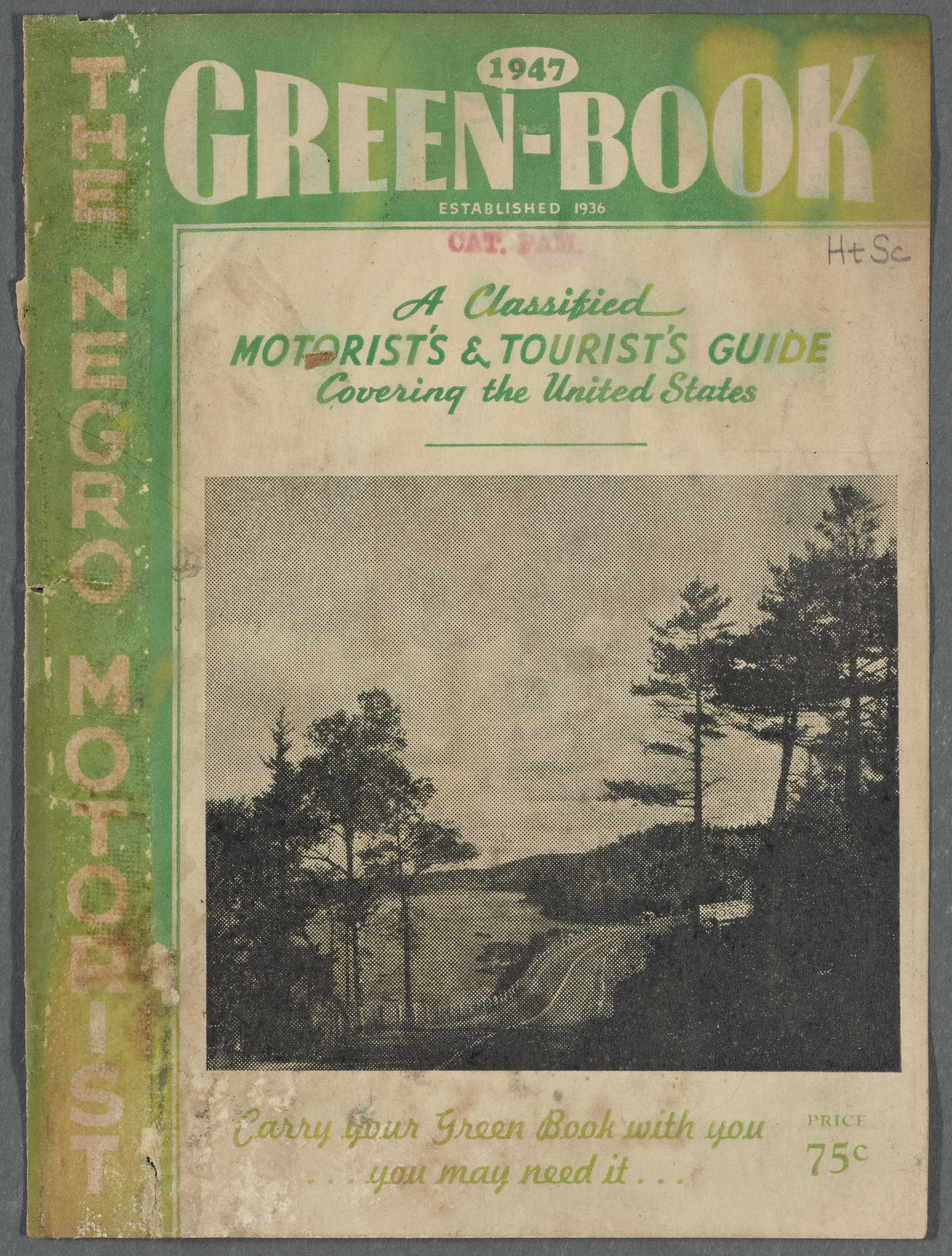 The Negro Motorist Green Book, 1948 edition cover